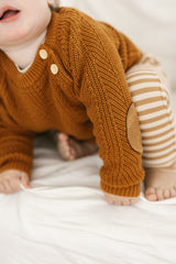 Rust Knit Sweater